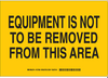 Machine & Operational Sign - 127957 - Brady Corporation