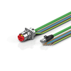 ZK7714-AT00-Axxx | B23, ENP cable, PUR, 5 G 4.0 mm² + (1 x 4 x AWG22), drag-chain suitable, key 2 (400 V AC) -  - Beckhoff Automation LLC