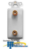 ICC 2 Binding Post Decorex Insert -- ICRDSSBP-IV