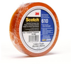 3M Scotch 610 Clear Heat Resistant Box Sealing Tape - 1 in Width x 72 yd Length - 2.3 mil Thick - 74948 - 051125-74948 - R. S. Hughes Company, Inc.