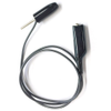 Mini Alligator Clip to 0.080″ Stacking Pin Plug, 22 AWG PVC Test Lead - 283M - E-Z-HOOK, a division of Tektest, Inc.