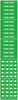 Brady B-946 White on Green Vinyl Self-Adhesive Pipe Marker - 2 1/4 in Height - 1/2 in Character Height - 2 3/4 in Length - Printed Msg = STORM SEWER with Right Arrow - 7274-3C - 754476-81672 - R. S. Hughes Company, Inc.