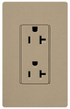 Duplex/Single Receptacle - SCR-20-MS - Lutron Electronics Co., Inc.