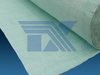 Bio-soluble fiber heat-treated cloth