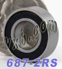 687-2RS Bearing 7x14x5 Sealed - Kit7471 - NationSkander California Corporation
