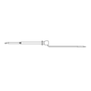 XL1 Mini-Hook to 0.025″ Sq. Pin Plug, 22 AWG PVC Test Lead - 230XL1 - E-Z-HOOK, a division of Tektest, Inc.