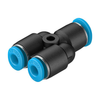 Fittings, Couplings, and Distributors - 2171-QSMY-6-4-ND - DigiKey