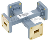 50 dB WR-34 Waveguide Crossguide Coupler with UG-1530/U Square Cover Flange from 22 GHz to 33 GHz in Copper Alloy - FMWCP1038 - Fairview Microwave Inc.