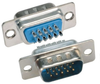 HD15 female solder connectors tray 50 - DSB00028 - MilesTek Corporation