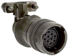 Circular Connector Plug Size 18, 11 Position, Cable; Product Range Amphenol Industrial - 26H2214 - Newark, An Avnet Company