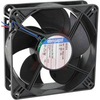 FAN,DC TUBEAXIAL,141.3 CFM,48V,8.6 W,49DBA, BALL BEARING, LEADS - 70105029 - Allied Electronics, Inc.