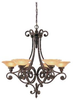 Mid. Chandeliers-Glass Up - 255593 - Light Center (The)
