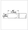 Metcal Smartheat Soldering Cartridge STTC-865 - Chisel Tip - 0.45 in Tip Length - 0.2 in Tip Width - METCAL STTC-865 - R. S. Hughes Company, Inc.