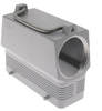 Standard, Enlarged Rectangular Hood, size 104.27, 4 Pegs, Side PG36 cable entry - CQO-24 - Mencom Corporation