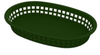 Round End Rectangle Food Baskets - 65877 - U.S. Plastic Corporation