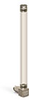 Vented Long Elbow Nylon Liquid Level Gage, 7 1/2” Sight Opening, 1/4” Male NPT Mounting Thread - B3641-20716BA2W - Oil-Rite Corp.
