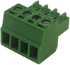 Terminal Block Pluggable, 4 Position, 26-16Awg; Pitch Spacing Multicomp Pro - 04R6973 - Newark, An Avnet Company
