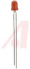 LED; Red;2mcd;3mmDia.;T-1;7mA If;1.9V Vf;25deg;635nm;GaAsP on GaP;6V V - 70061505 - Allied Electronics, Inc.