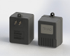 Wall Plug-In Power Supply, 12 VAC @ 1000ma, UL, Level VI, 2 meter Cord, 5.5x2.1mm Connector, Mounting tab -- WAU120-1000T - Image