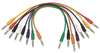 Straight Patch Cables (TRS-TRS, 8-pack) - 58763 - TMP Pro Distribution