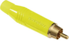 Rca Connector, Plug, 2Pos, 13.8Mm, Yel; No. Of Contacts Amphenol -- 23AC1123