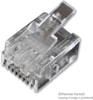 Connector, Modular Plug, 1Port, 6P6C; Modular Connector Type Amp - Te Connectivity - 50F508 - Newark, An Avnet Company