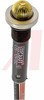 Indicator,Pnl-Mnt;Oil Tight LED;Amber;3/8In.;12VDC;6In. Wire;Nylon - 70214101 - Allied Electronics, Inc.