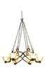 2728VI Mid. Chandeliers-Glass Up - 333854 - Capital Lighting, Inc.
