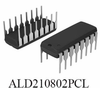 PRECISION N-CHANNEL EPAD® MOSFET ARRAY QUAD HIGH DRIVE NANOPOWER MATCHED PAIR - ALD210802PCL - Advanced Linear Devices, Inc.