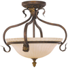 Light Indoor Semi-Flush Mount - SF215ATS - Murray Feiss Lighting