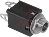 Jack, Phone; Screw Mount; 3; Nickel Plated Copper Alloy; 0.25 in.; 0.276 in. - 70214271 - Allied Electronics, Inc.