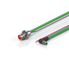 ZK7102-AB03-Axxx | B12, ENP cable, PUR, 2 x 0.75 mm² + (1 x 4 x AWG22), drag-chain suitable, key 1 (24 V DC) -  - Beckhoff Automation LLC