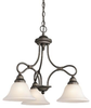 Mid. Chandeliers-Glass Down - 602102 - Light Center (The)