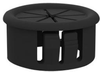 Grommet, Nylon 6.6, 0.875, Black; Grommet Type Essentra Components - 86AH1402 - Newark, An Avnet Company