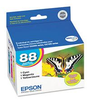 CX4400 Multipack - Yellow, Magenta, Cyan Ink Cartridges - T088520 - LexJet Corporation