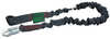 Miller Manyard II 216MK Black Shock-Absorbing Lanyard - 6 ft Length - 612230-15508 - 612230-15508 - R. S. Hughes Company, Inc.