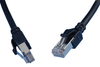 Patch Cord, Cat 5E, Rj45, 0.5M, Black; Lan Category Harting - 62M1677 - Newark, An Avnet Company