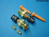 CONNECTEC BNC 26 AWG (Gold) -- CM-RGB26-GBNC