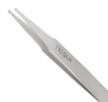 Excelta Two Star Utility Tweezers 110-SA-PI - Stainless Steel SMD Paddle Tip - 4 1/4 in Length - EXCELTA 110-SA-PI - R. S. Hughes Company, Inc.