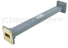 WR-75 Waveguide Section 9 Inch Length Straight Using UBR120 Flange With a 10 GHz to 15 GHz Frequency Range in Commercial Grade - SMF75S-09 - Fairview Microwave Inc.