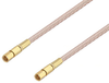 SSMC Plug to SSMC Plug Cable 18 Inch Length Using RG316-DS Coax - PE3C4436-18 - Pasternack