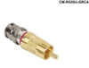 CONNECTEC RCA RG59 CATV (Gold) - CM-RG59U-GRCA - Visual Sound, Inc.