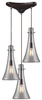 60045-3 Mini Pendants-3 Light Cluster - 342003 - Capital Lighting, Inc.