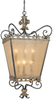 10838-FG Foyer/Hall Lanterns-Glass w/Frame - 715281 - Capital Lighting, Inc.