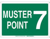 Muster Point 7 Sign - 139722 - Brady Corporation