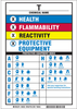 Brady B-302 Polyester Rectangle Hazardous Material Identification Guide (HMIG) Sign - 10 in Width x 7 in Height - Laminated - TEXT: (M) HMIG CHEM ID SL - 60052 - 754473-60052 - R. S. Hughes Company, Inc.