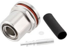 7/16 DIN Female (Jack) Bulkhead Low PIM Connector for FM-1/4SFHC, SPP-250-LLPL, SPO-250, SPF-250 Cable, Solder -- FMCN1703 - Image
