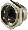 Circular Connector, Plug, 3 Position, Panel; Product Range Amphenol Sine/tuchel - 34B8905 - Newark, An Avnet Company