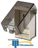Leviton Telescoping Raintight Vertical Mount Cover for.. - T5979 - TelephoneStuff.com