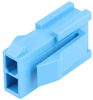 Conn Housing, Plug, 2Pos, 2Row, Blu; Product Range Molex - 21AJ9758 - Newark, An Avnet Company